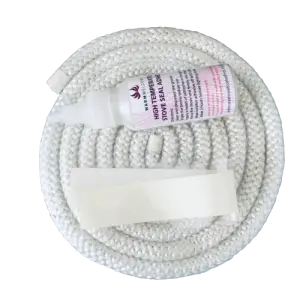 White rope seal kit with 50ml of adhesive and end sealing tape