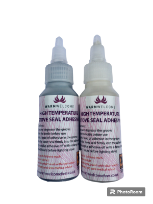 Rope Seal Adhesive 50ml bottle Black or White